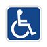 Handicap Symbol Only Sign 12" x 12"